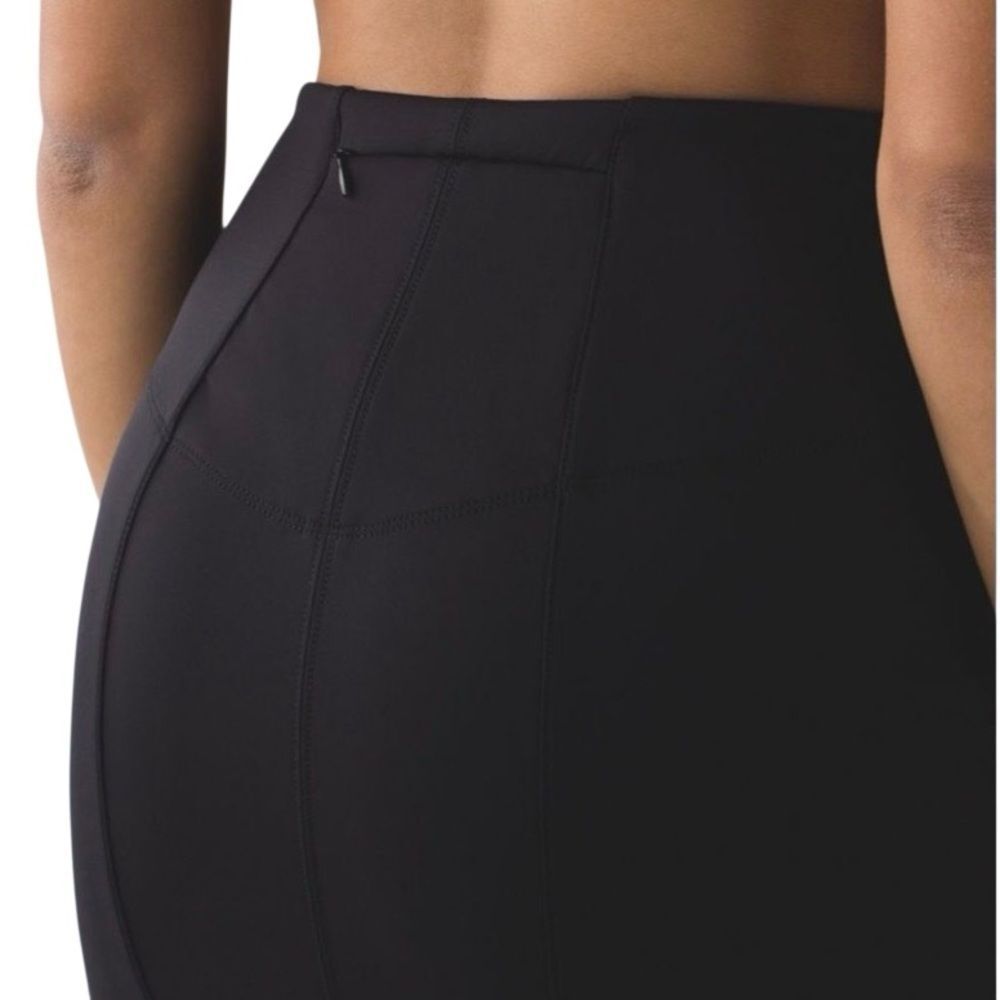 Lululemon &go Cityfarer Skirt Black NWOT Size 10